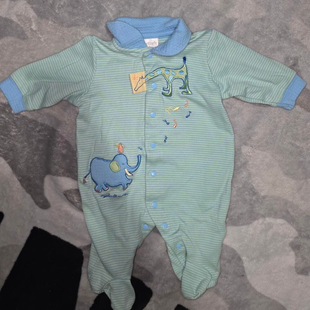 Vintage Carter’s John Lennon Yoko Ono Footed Onesie Sleeper